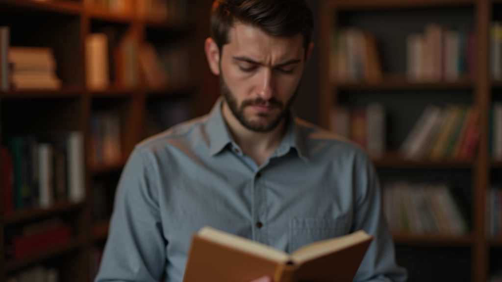 Person liest nachdenklich ihre älteren Tagebucheinträge durch und vergleicht Fortschritte